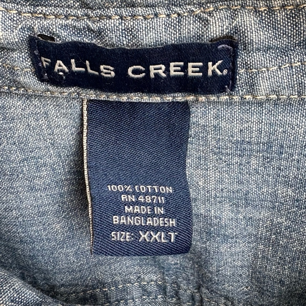 Men’s Falls Creek 100% Cotton Shirt - Picture 3 of 3